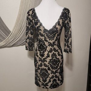 Intimately Free People Velvet Detail Dress Sz S